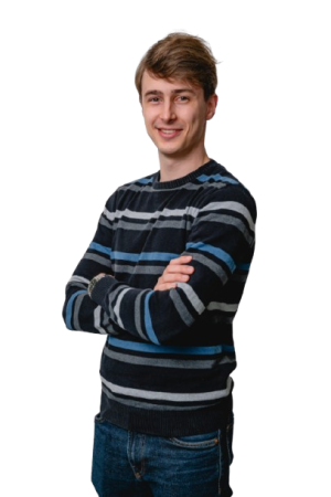 Prodekan za študentska vprašanja FVV in namestnik člana Študentskega sveta Univerze v Mariboru Nejc Kotnik