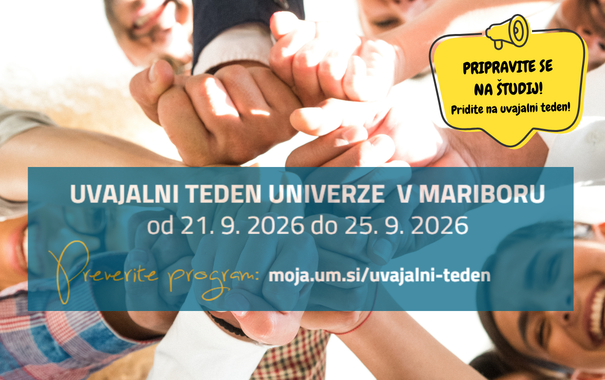 Univerza v Mariboru vabi na uvajalni teden